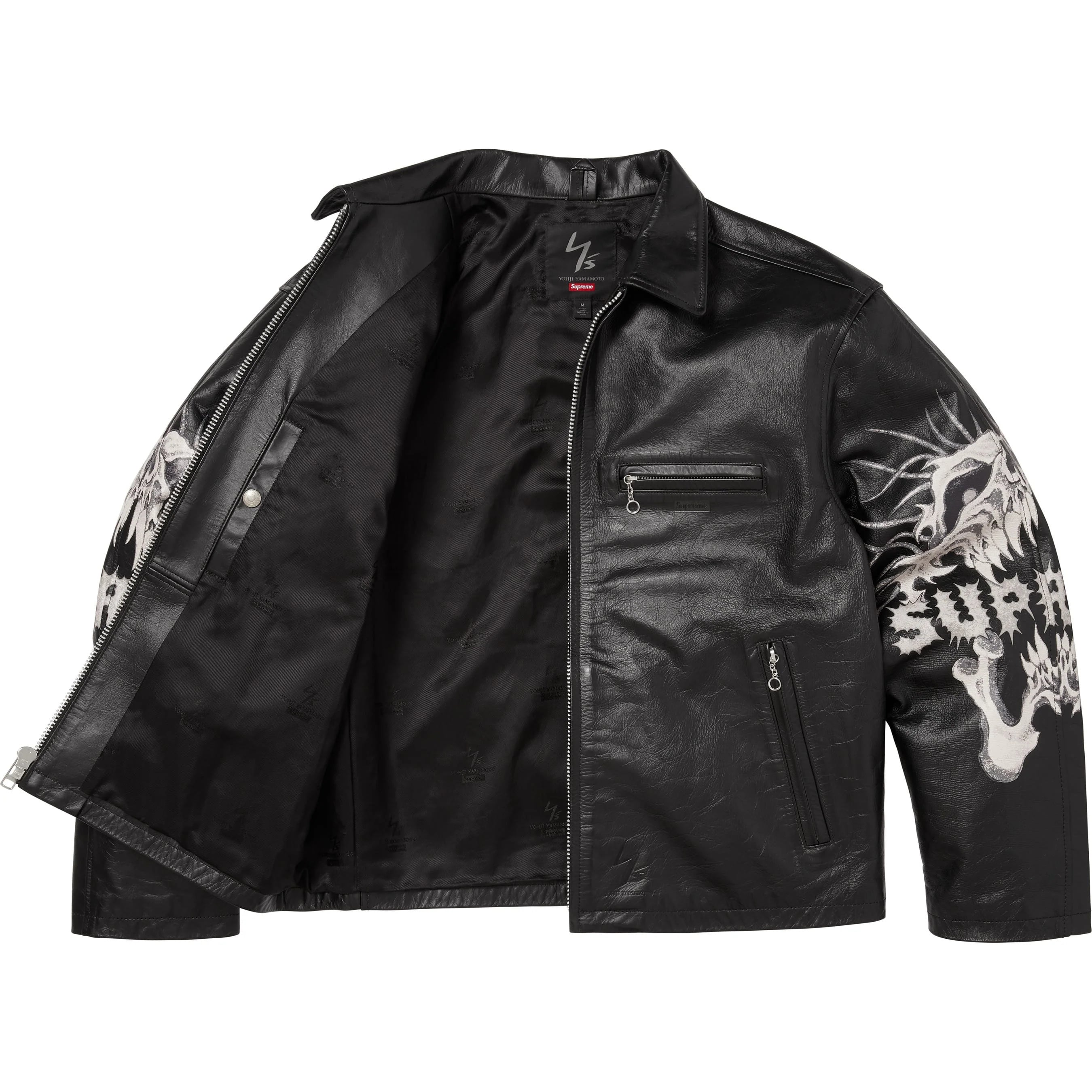 Supreme®/Y’s Leather Jacket view 3